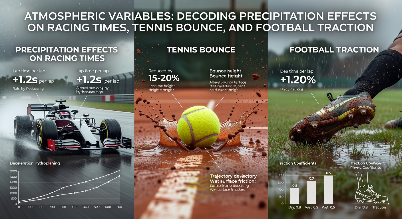 Weather monitoring equipment and surface condition assessments at multi-sport facilities