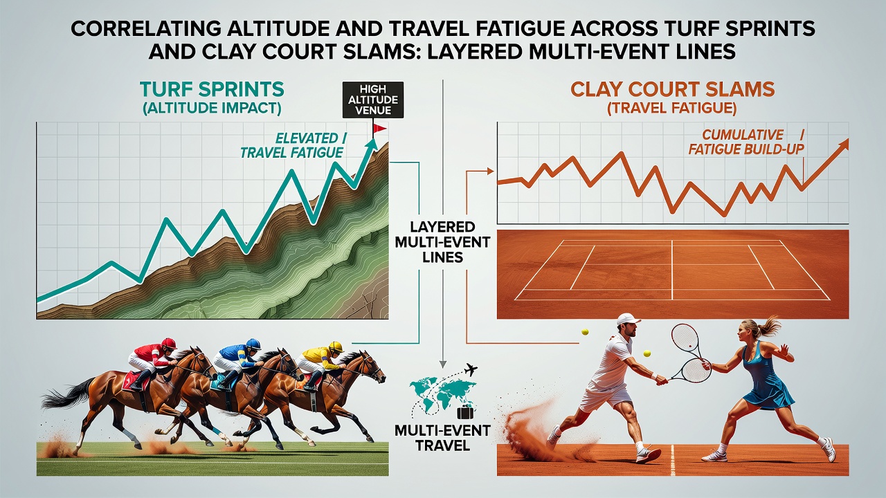 Altitude effects on equine performance during high-elevation turf sprints contrasted with player recovery patterns at clay court events
