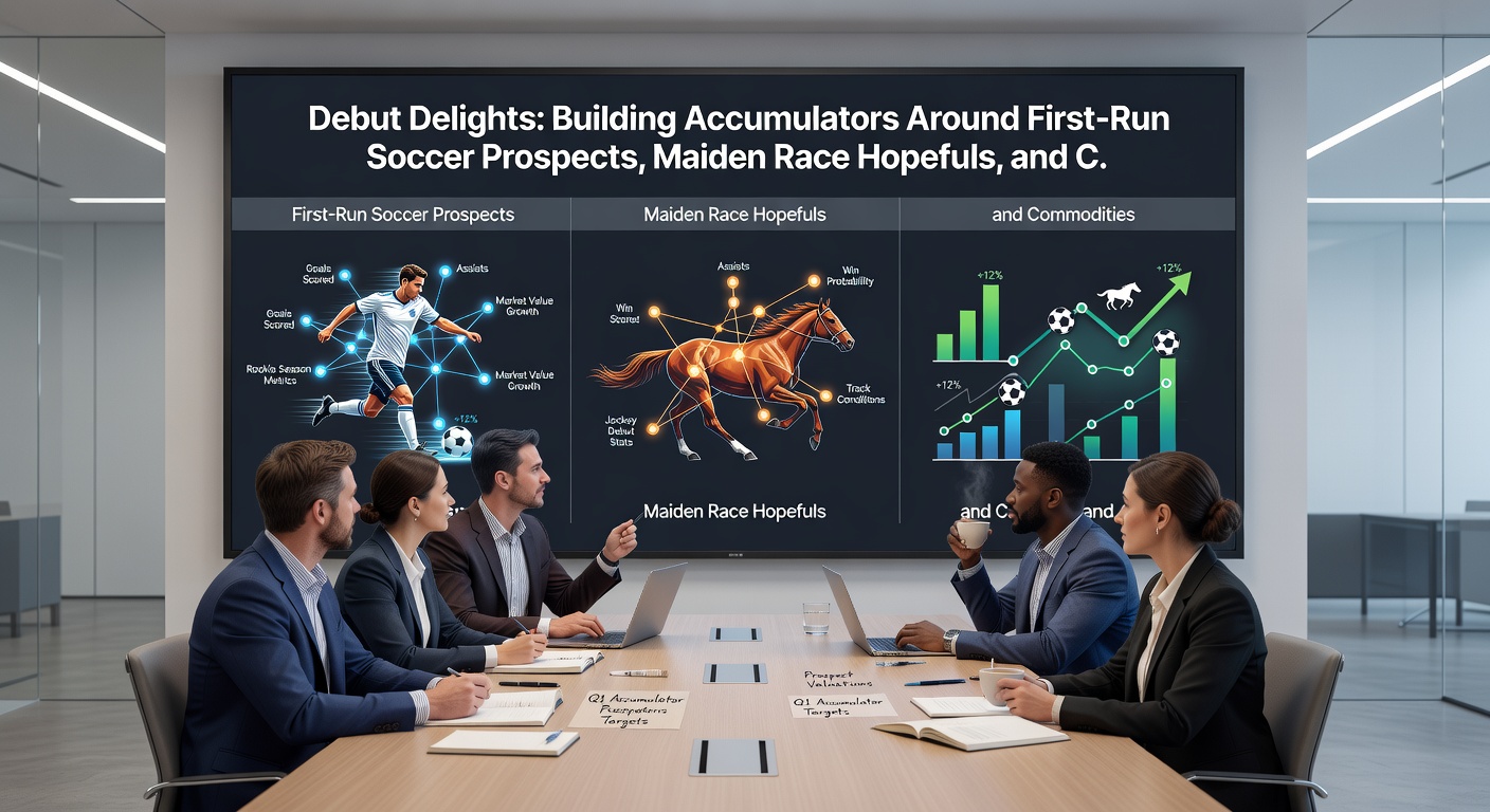 Close-up action shots of a debut horse mid-gallop, a tennis Challenger star mid-rally, and a soccer prospect breaking free on the wing