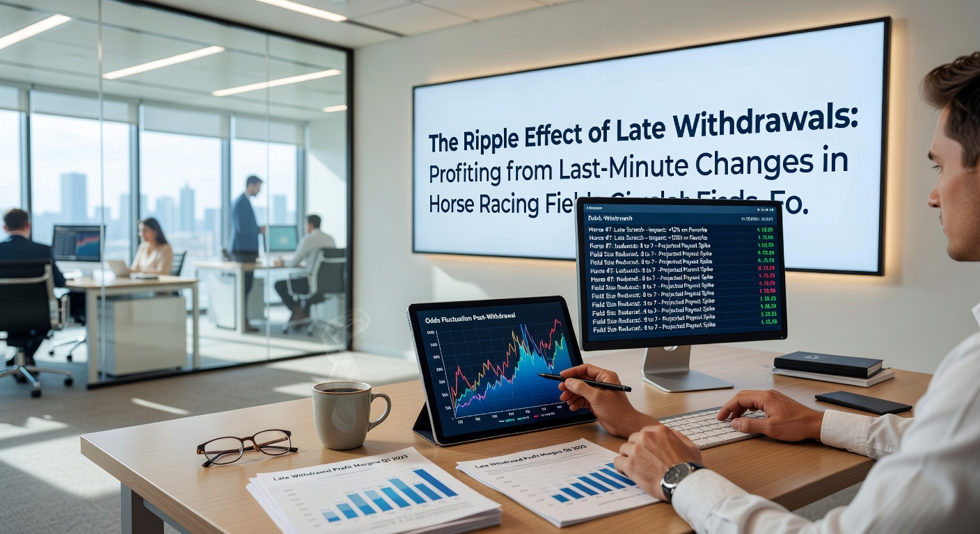 Tennis draw sheet marked with withdrawal, highlighting reshuffled matchups and odds shifts